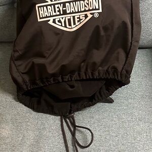 Harley-Davidson Black helmet and Drawstring Bag